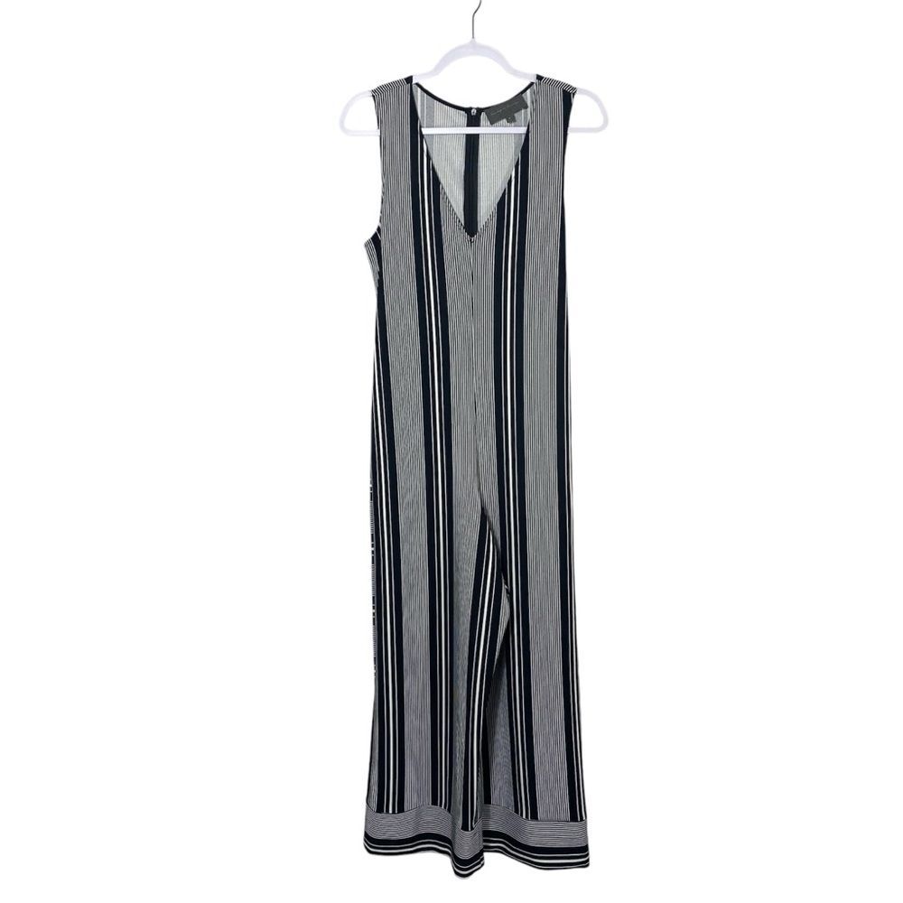 Anthropologie Sunday in Brooklyn Striped Cropped Genna Jumpsuit Womens Size M